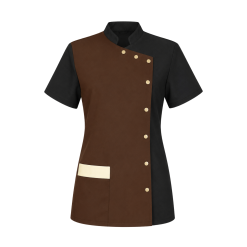 Camasa ELISA Negru/Maro ARTERO Fashion Professional Line