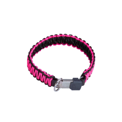 Zgarda Herm.Sprenger Paracord roz cu eliberare rapida