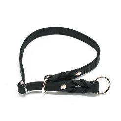 Zgarda corectie cu opritor din piele fara cusaturi