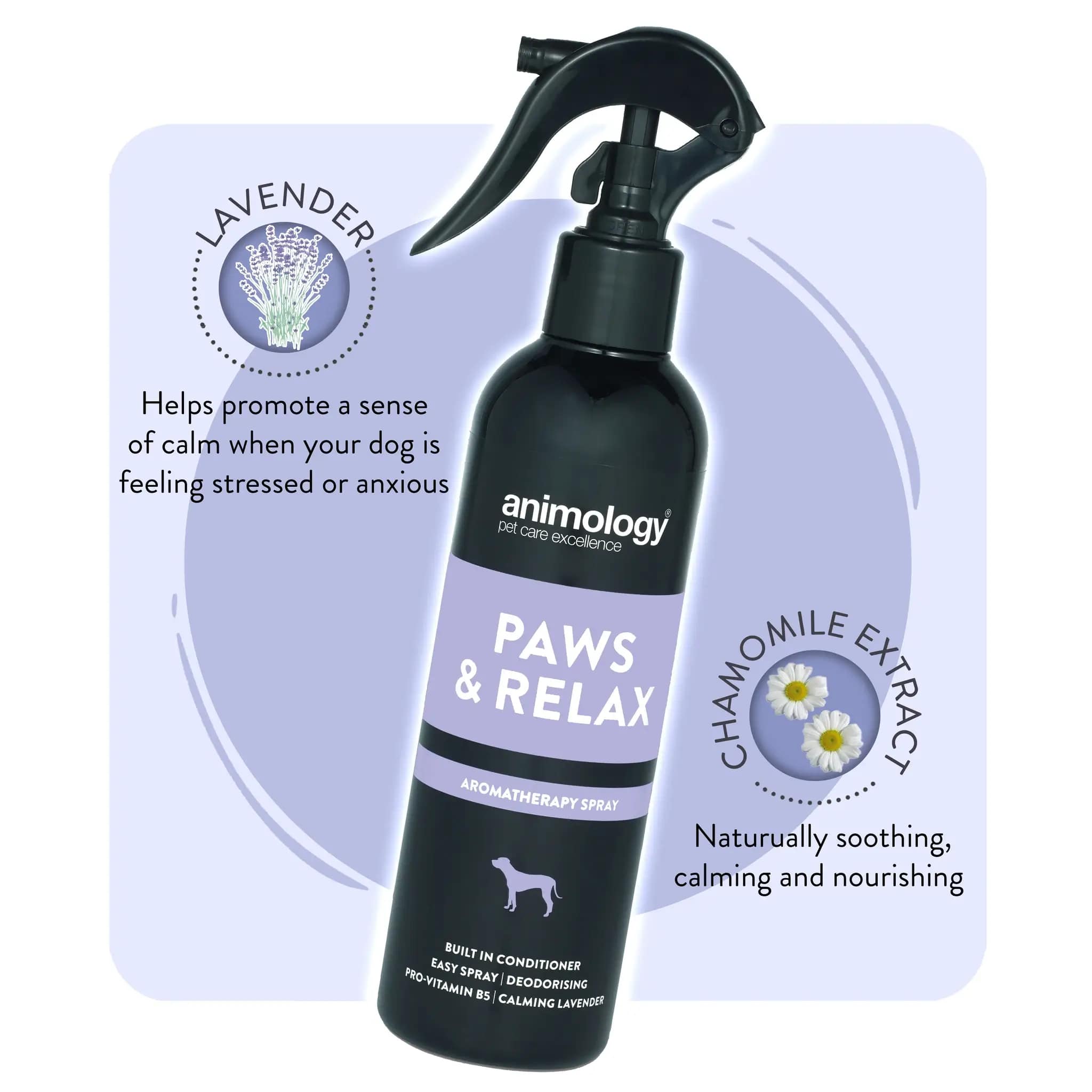 Spray relaxare Animology Paws & Relax Aromatherapy 250ml - imagine 3