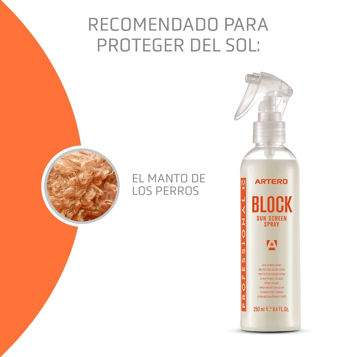 Protectie Solara ARTERO Block 250 ml - imagine 2