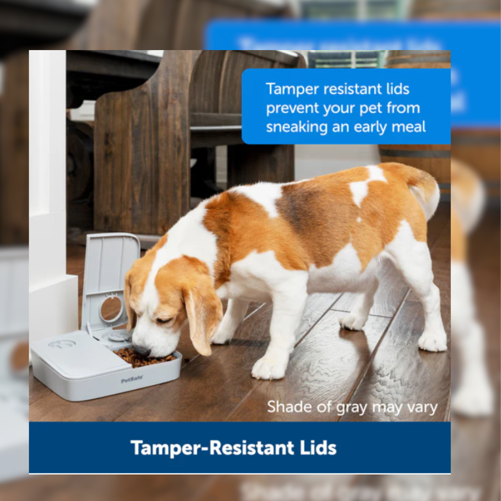 Hranitor mecanic pentru animale PetSafe, 2 mese - imagine 2