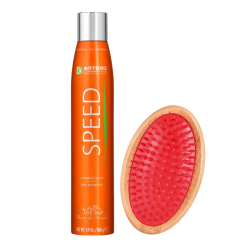 Pachet Sampon uscat + Perie Laika