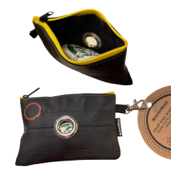 Accesoriu din camera de bicicleta reciclata