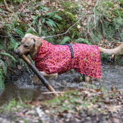 Rukka haina ploaie caini impermeabila reflectorizanta