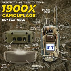 Alternative view of Zgarda electronica Dogtra 1200X CAMO