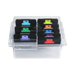 Alternative view of Andis Wide Blade Combs Set 8 bucati