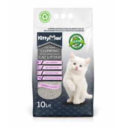 Nisip igienic premium cu Lavanda KITTYMAX pentru pisici 10L